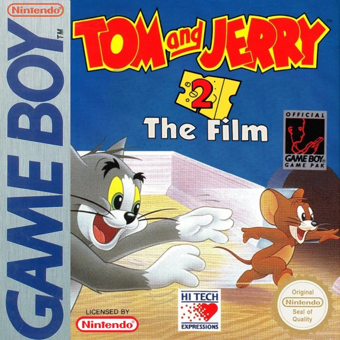 Tom and Jerry : Frantic Antics! — box-2D (EU)