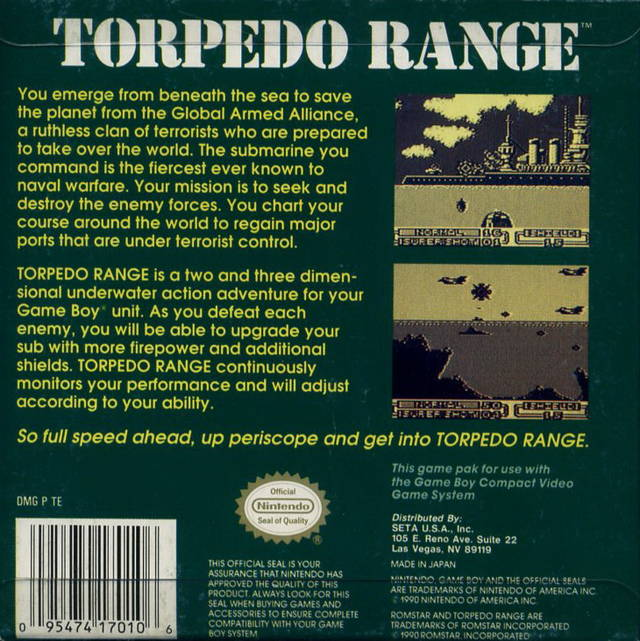 Torpedo Range — box-2D-back (US)