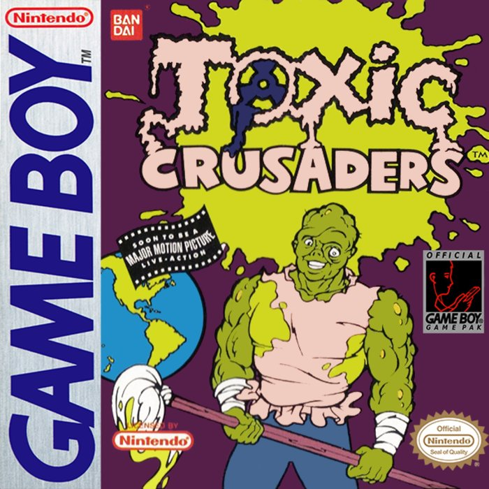 Toxic Crusaders box art