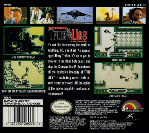 True Lies — box-2D-back (US)
