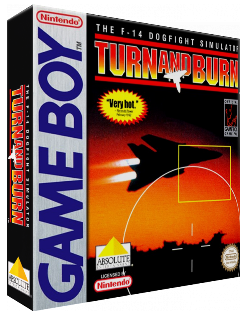 Turn And Burn — box-3D (US)