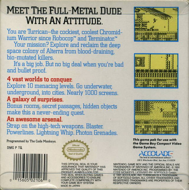 Turrican — box-2D-back (US)