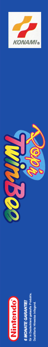 Pop'n Twinbee — box-2D-side (DE)