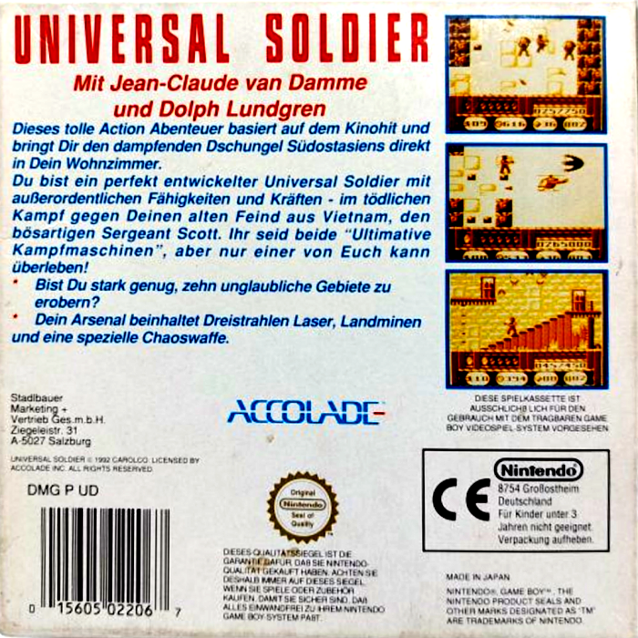 Universal Soldier — box-2D-back (DE)