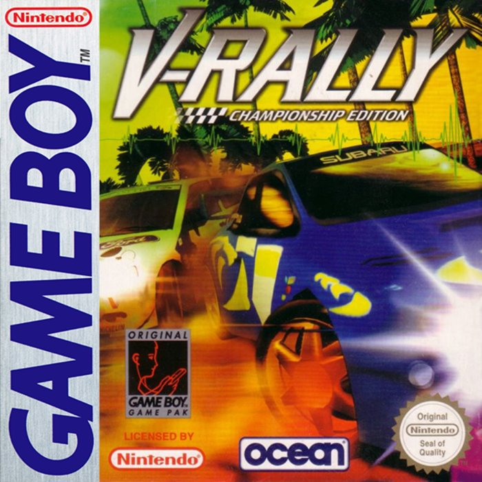 V-rally box art