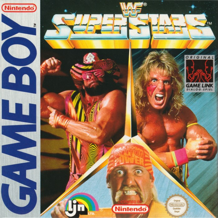 WWF Superstars — box-2D (DE)
