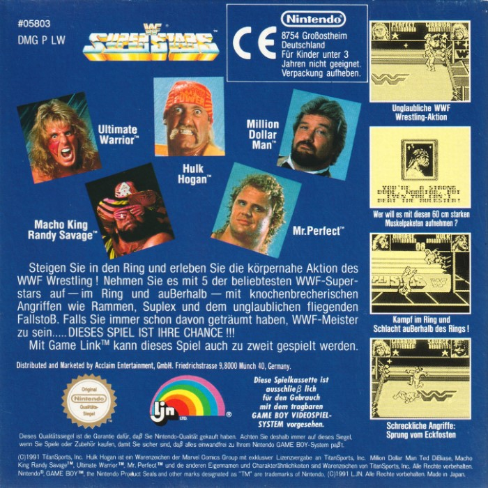 WWF Superstars — box-2D-back (DE)