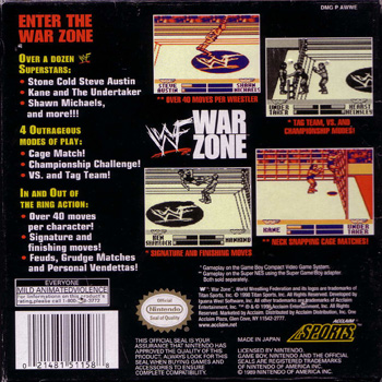 WWF War Zone — box-2D-back (US)