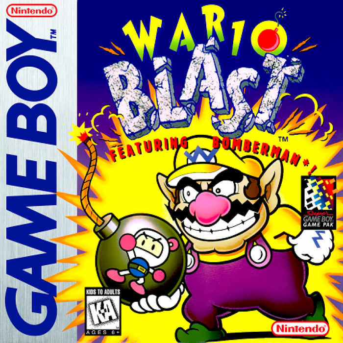 Wario Blast featuring Bomberman! box art
