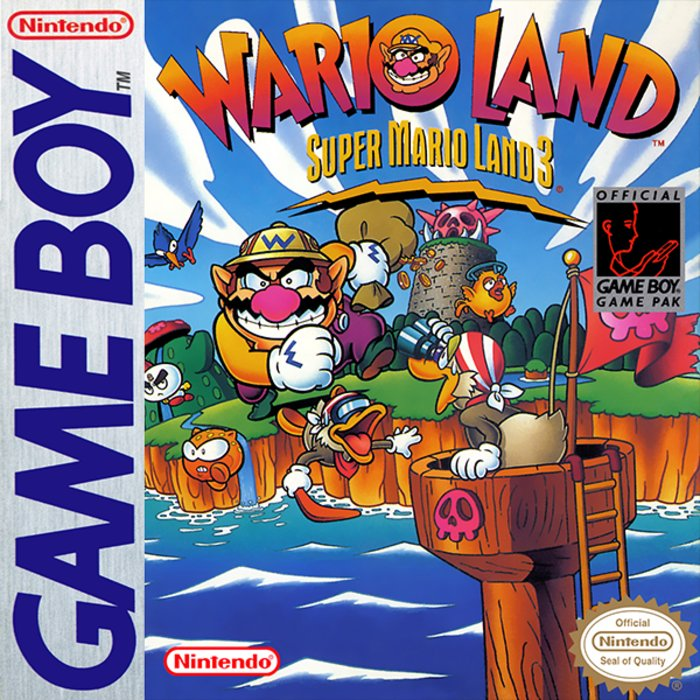 Wario Land : Super Mario Land 3 box art