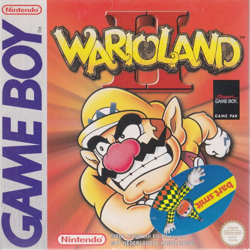 Wario Land 2 — box-2D (FR)