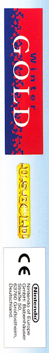 Xvii Olympic Winter Games, The - Lillehammer 1994 — box-2D-side (EU)