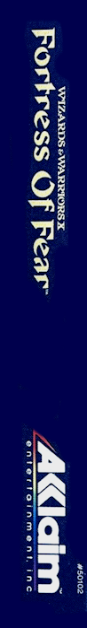 Wizards And Warriors Chapter X - The Fortress Of Fear — box-2D-side (US)
