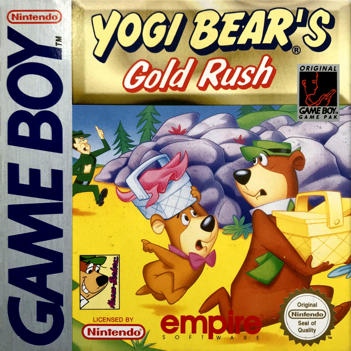 Yogi Bear In Yogi Bear's Goldrush — box-2D (EU)