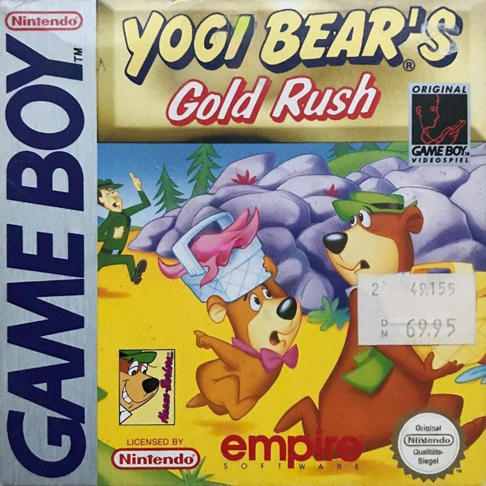 Yogi Bear In Yogi Bear's Goldrush — box-2D (DE)