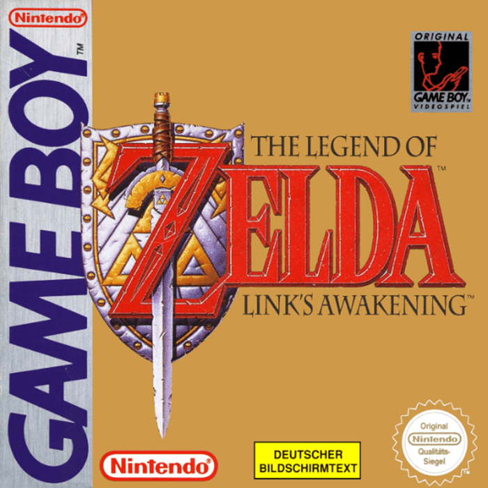 Legend of Zelda, The - Link's Awakening — box-2D (DE)