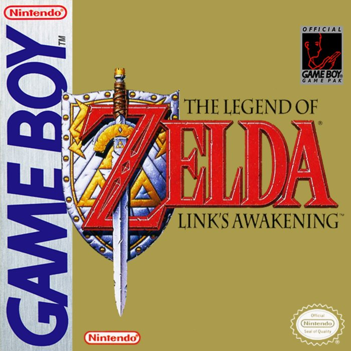Legend of Zelda, The - Link's Awakening box art