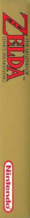 Legend of Zelda, The - Link's Awakening — box-2D-side (DE)