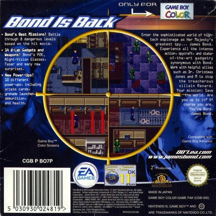 007 - The World Is Not Enough — box-2D-back (EU)