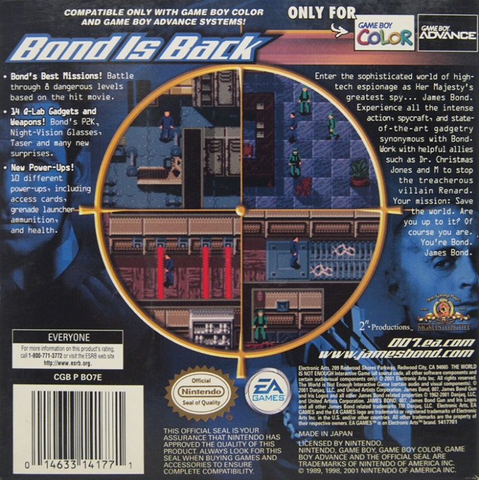007 - The World Is Not Enough — box-2D-back (US)