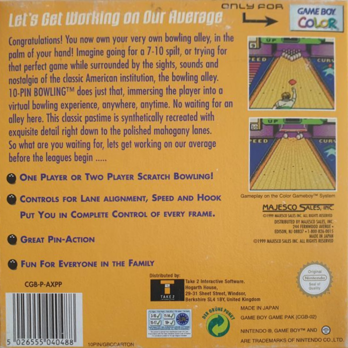 10-pin Bowling — box-2D-back (EU)