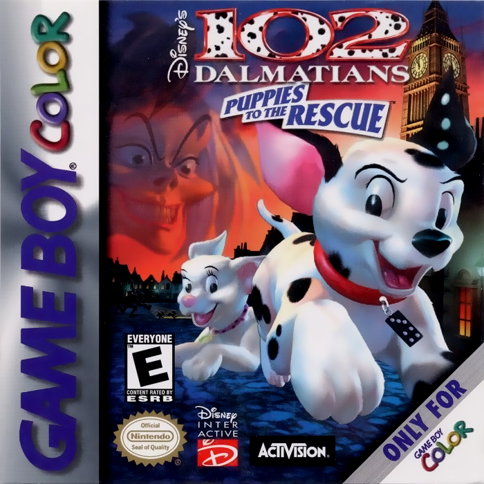 102 Dalmatians : Puppies to the Rescue box art