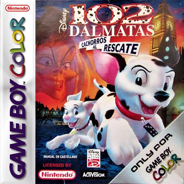 102 Dalmatians : Puppies to the Rescue — box-2D (SP)