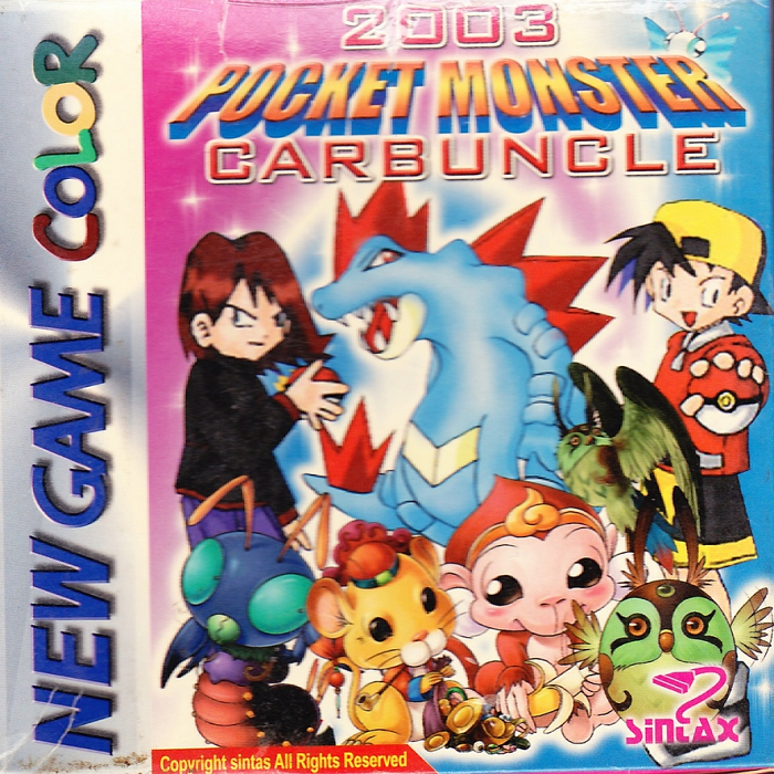Pocket Monster Carbuncle 2003 box art
