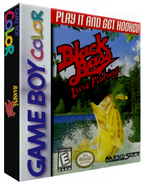 Black Bass : Lure Fishing — box-3D (US)