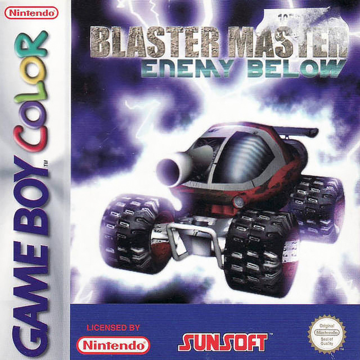 Blaster Master : Enemy Below — box-2D (EU)