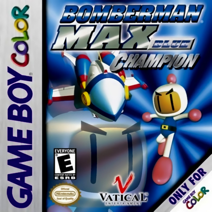 Bomberman Max - Blue Champion box art