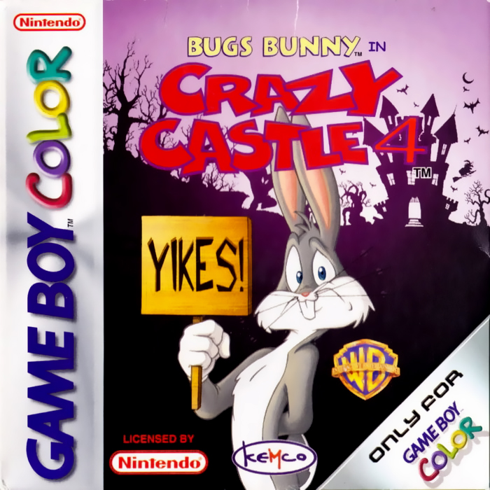 Bugs Bunny in Crazy Castle 4 — box-2D (EU)