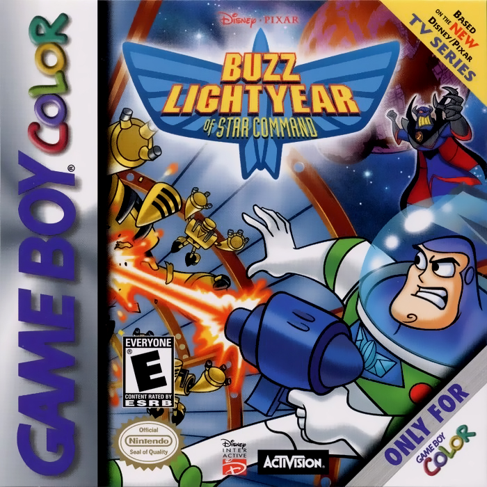 Buzz Lightyear of Star Command box art
