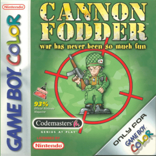 Cannon Fodder — box-2D (EU)