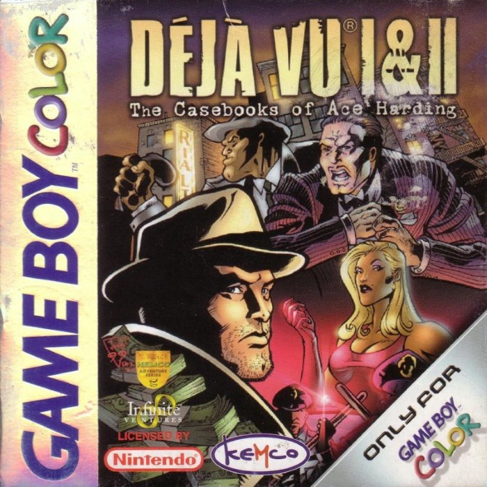 Deja Vu 1 And 2 - The Casebooks Of Ace Harding — box-2D (EU)