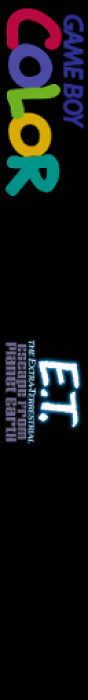 E.T. - The Extra-Terrestrial - Escape from Planet Earth — box-2D-side (US)