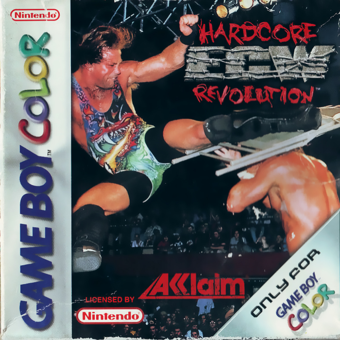 ECW Hardcore Revolution — box-2D (EU)