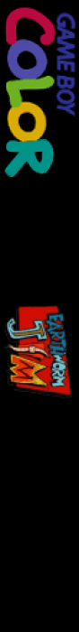 Earthworm Jim : Menace 2 the Galaxy — box-2D-side (US)