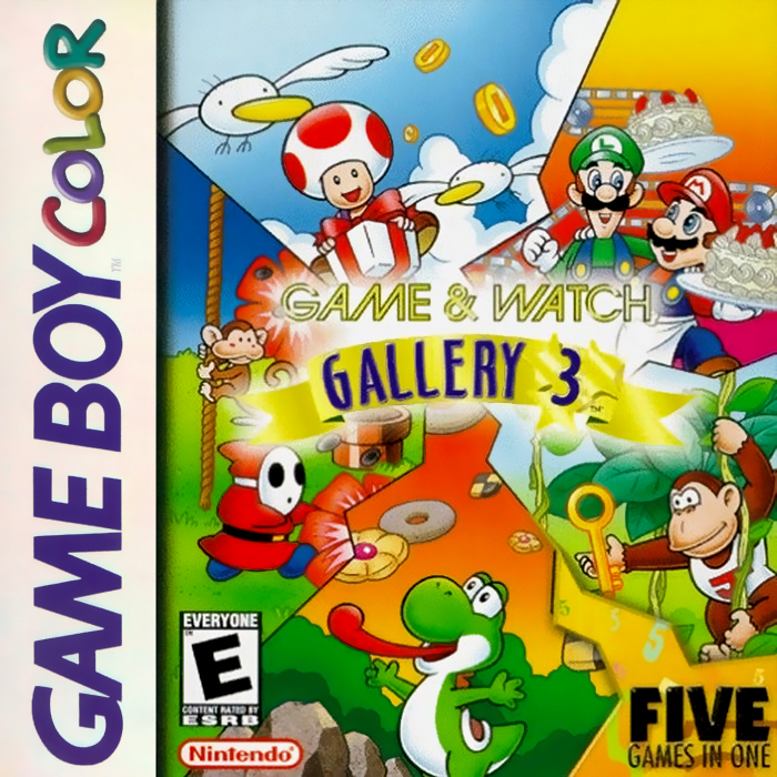 Game & Watch Gallery 3 / Game Boy Gallery 4 box art