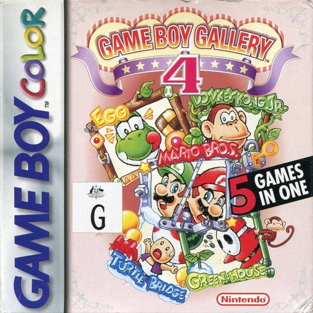 Game & Watch Gallery 3 / Game Boy Gallery 4 — box-2D (AU)