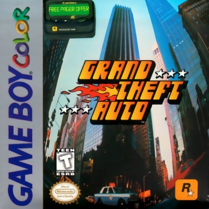 Grand Theft Auto box art