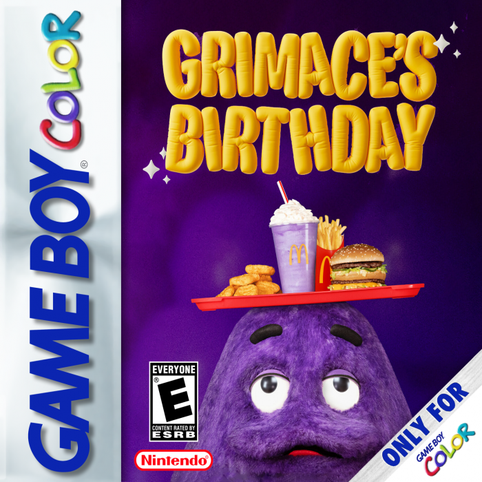 Grimace's Birthday — box-2D (US)
