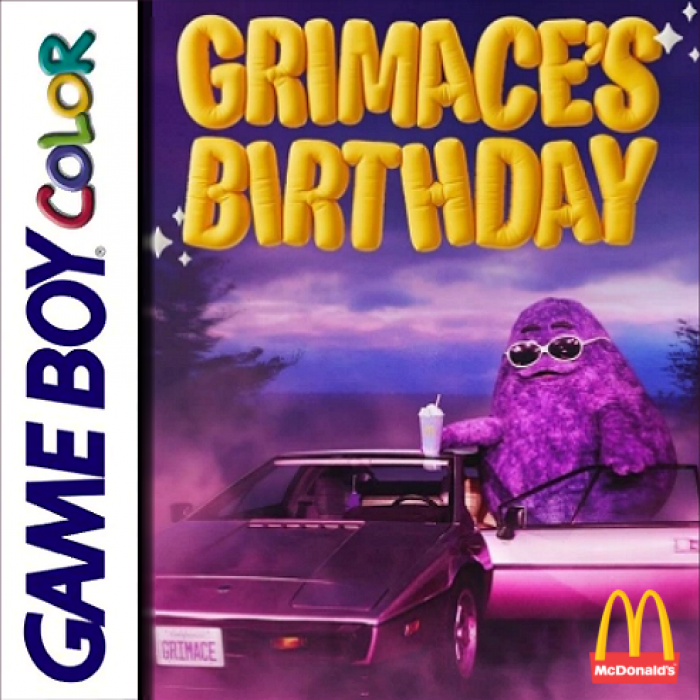 Grimace's Birthday box art