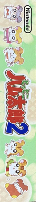 Hamtaro : Ham-Hams Unite! — box-2D-side (JP)