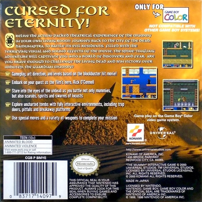 Mummy, The — box-2D-back (US)