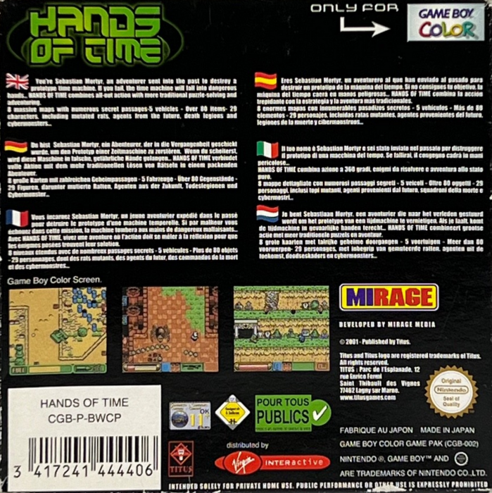 Hands of Time — box-2D-back (EU)