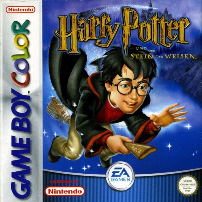 Harry Potter and the Sorcerer's Stone — box-2D (DE)