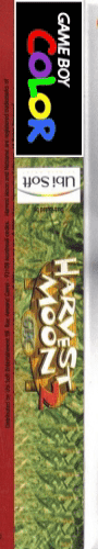 Harvest Moon 2 Gbc — box-2D-side (US)