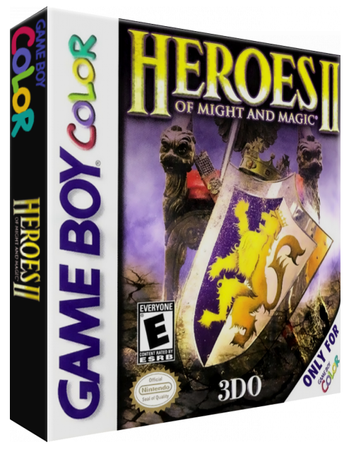 Heroes of Might and Magic II — box-3D (US)