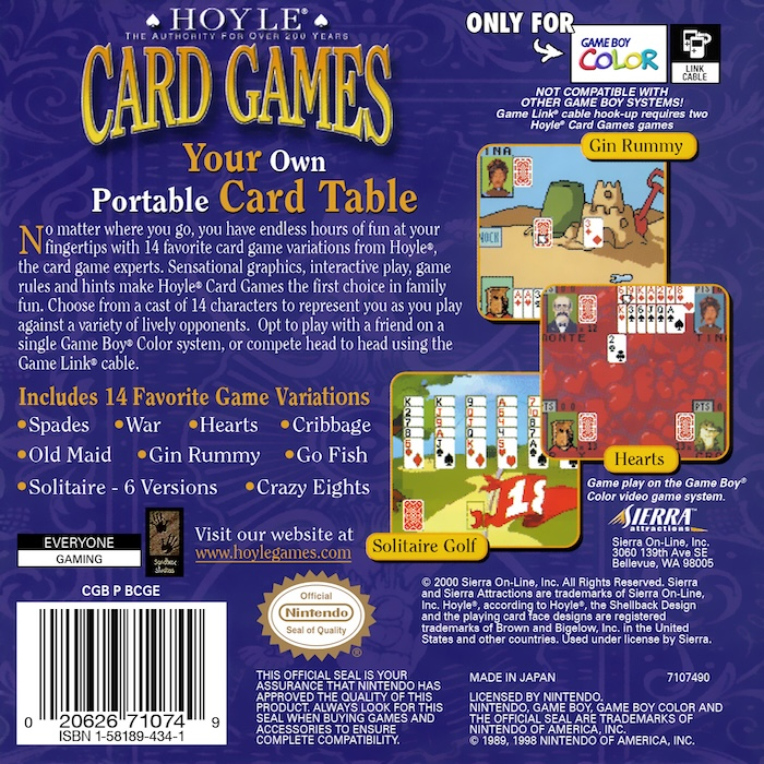 Hoyle Card Games — box-2D-back (US)
